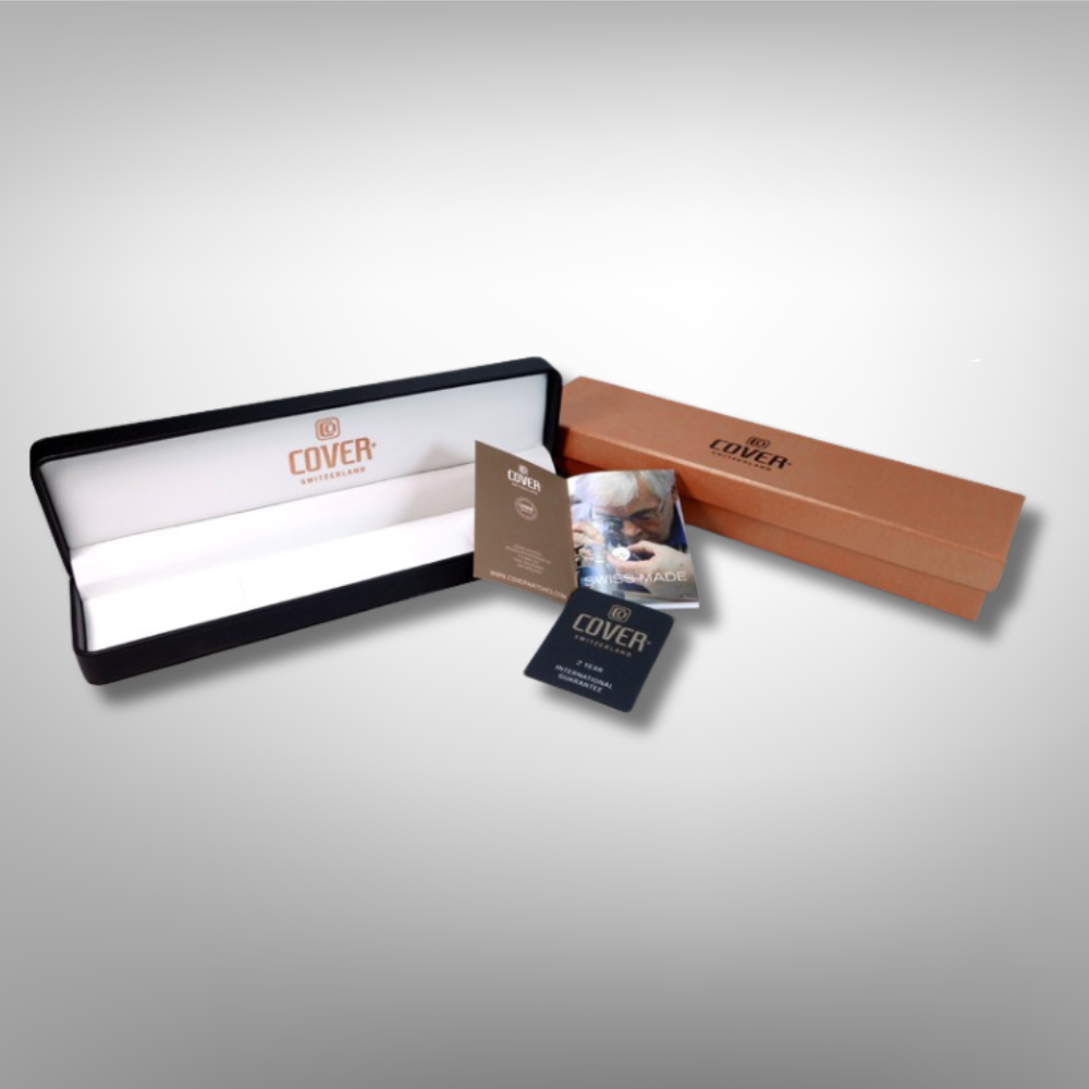 Cover Co164.06 Damen Quarzuhr mit Swarovski Steinen Lederarmband  Co164BPL1PU/SW