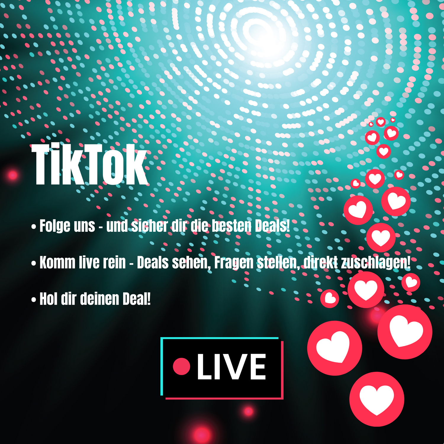 TikTok Hol dir deinen Deal!